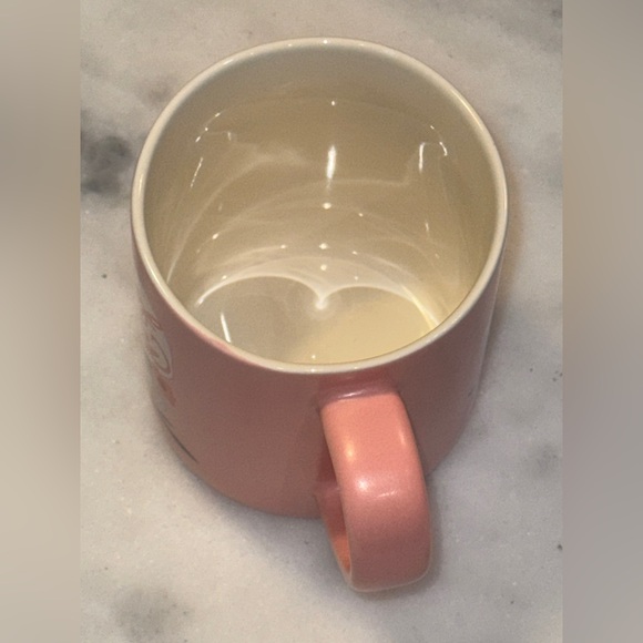 Opalhouse Stoneware Coffee Mug “Cup of Happy” pink floral - Picture 4 of 6